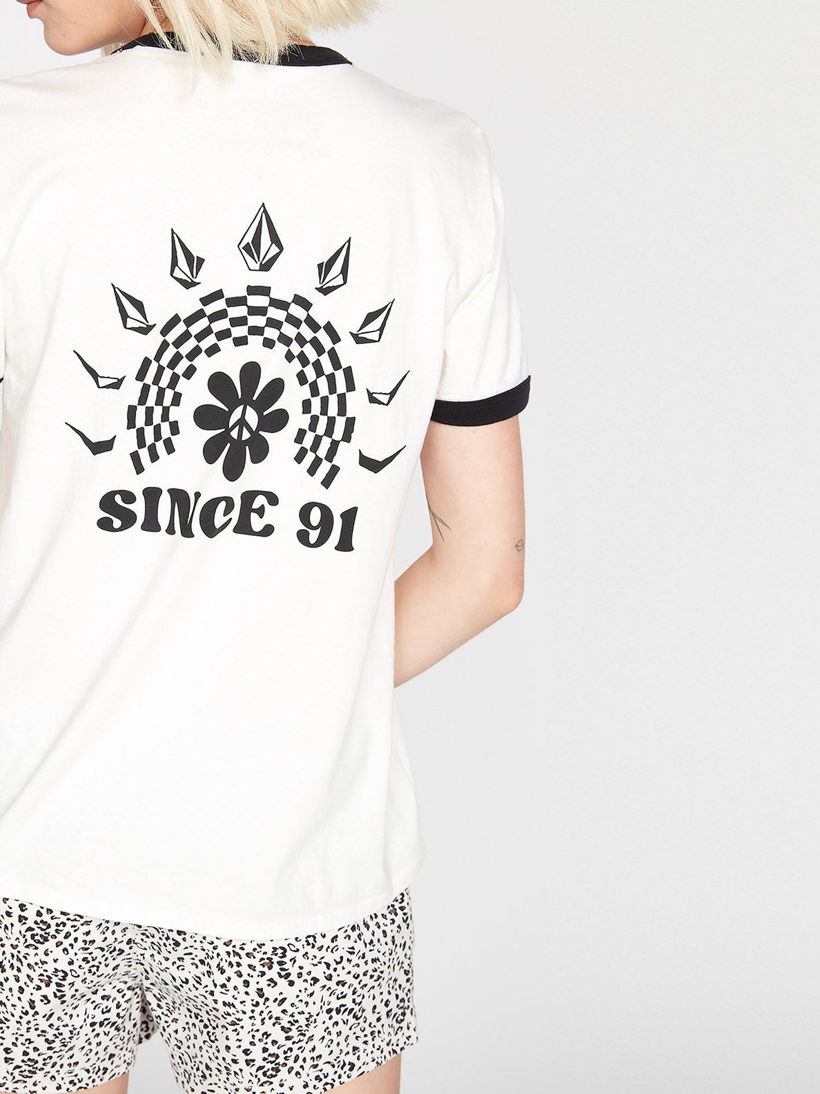 Truly Ringer T-shirt - STAR WHITE (B3532202_SWH) [2]