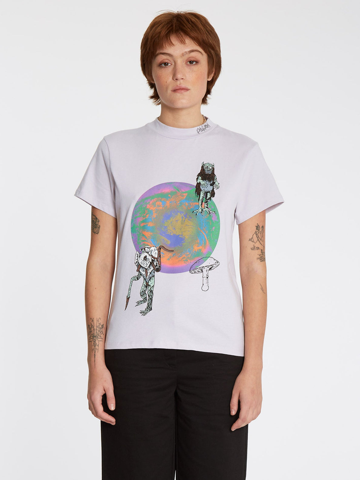 Chrissie Abbott X French T-shirt - LAVENDER (B3532208_LAV) [F]