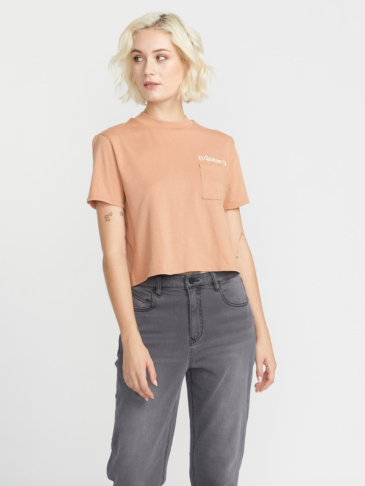 POCKET DIAL TEE (B3532301_CLY) [B]