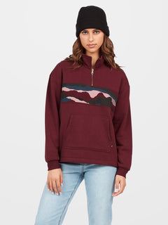 STN STACKD MOCK NECK (B4112202_BUR) [F]