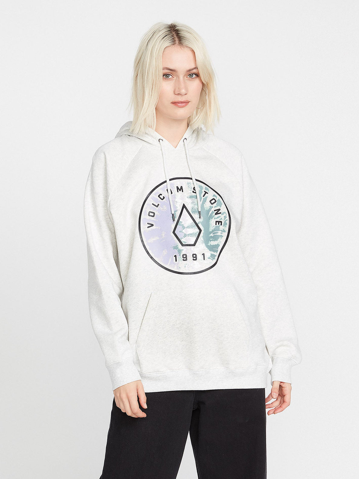 Truly Stoked Hoodie - LIGHT GREY (B4132201_LGR) [F]