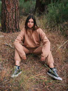 Stone Heart Ii Hoodie - MOCHA