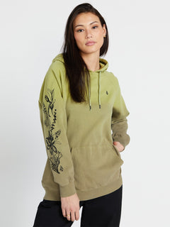 Dede Brushed Back Hoodie - ISLAND GREEN