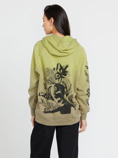 Dede Brushed Back Hoodie - ISLAND GREEN