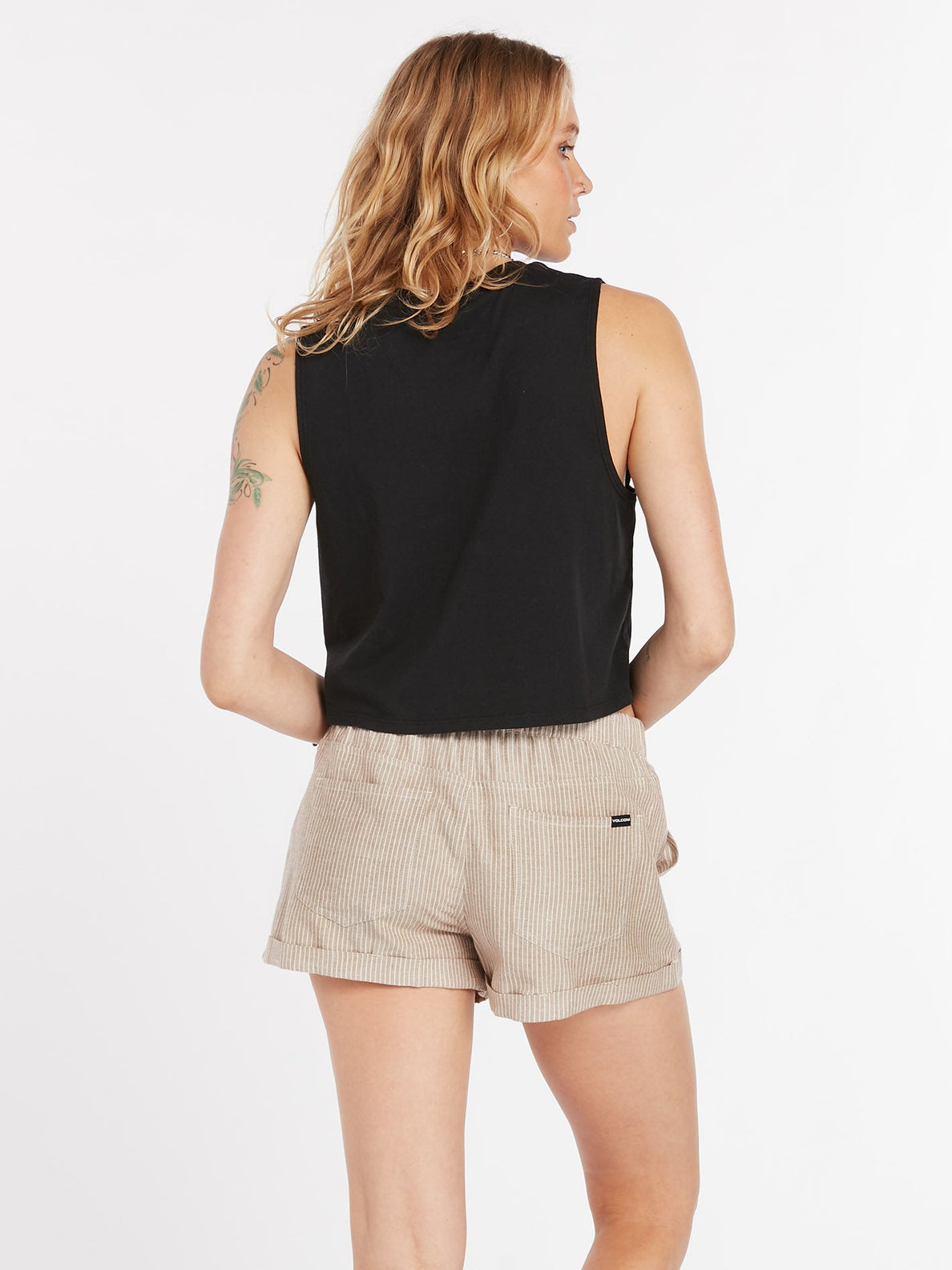 STONE HOUR CROP TNK (B4522200_BLK) [B]
