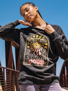 Stone Magic Sweatshirt - BLACK