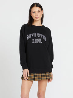 Dede Sweatshirt - BLACK