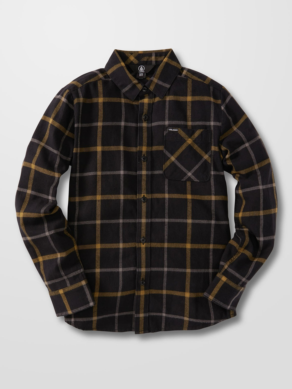 Caden Plaid Shirt - BLACK - (BOYS) (C0532101_BLK) [F]