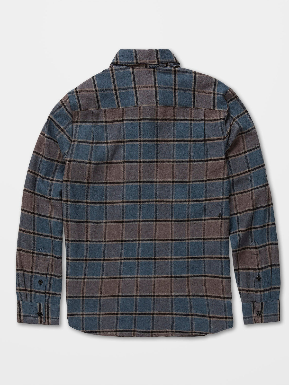 Caden Plaid Shirt - MARINA BLUE - (KIDS) (C0532203_MRB) [B]