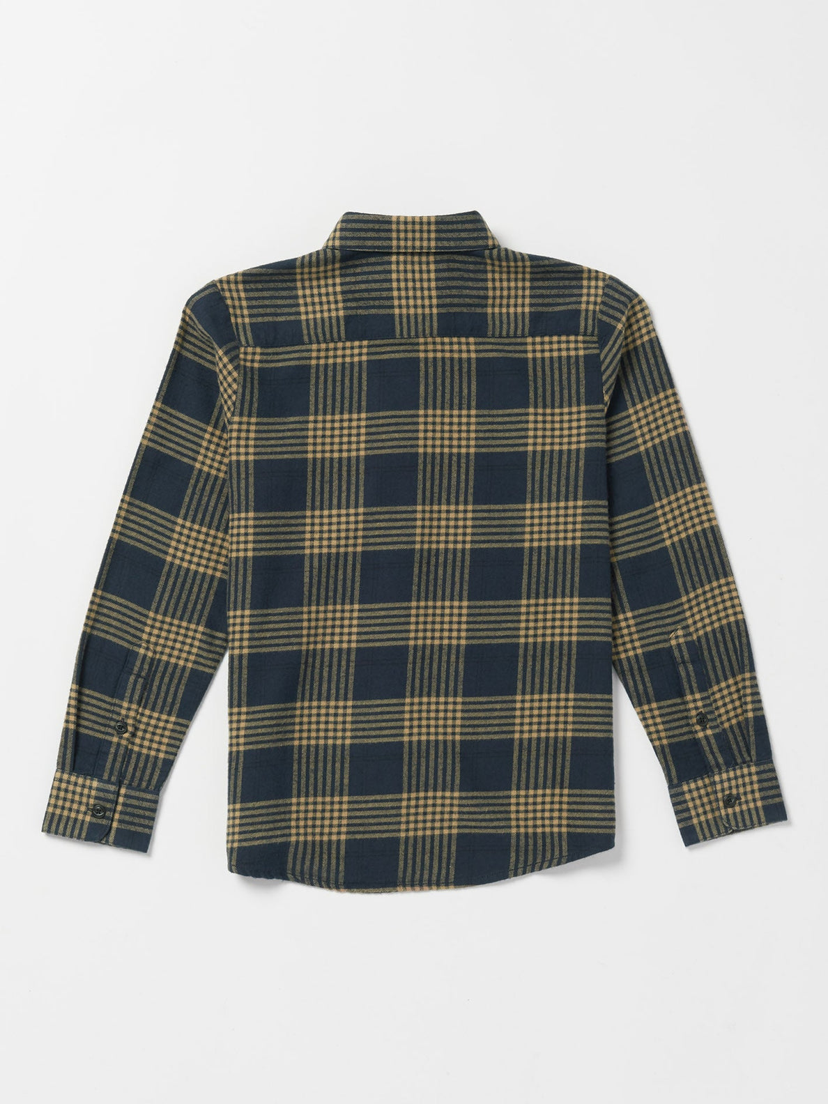 CADEN PLAID LS (C0532303_NVY) [B]