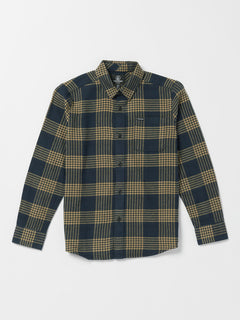 CADEN PLAID LS (C0532303_NVY) [F]