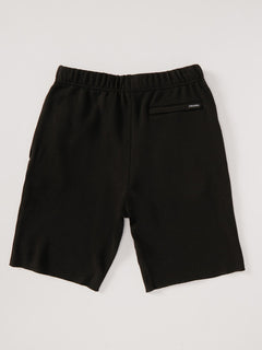 ICONIC STONE FLEECE SHORT (C1032102_BLK) [B]