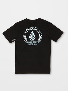 Stone Trippin T-shirt - BLACK - (KIDS) (C3512352_BLK) [F]