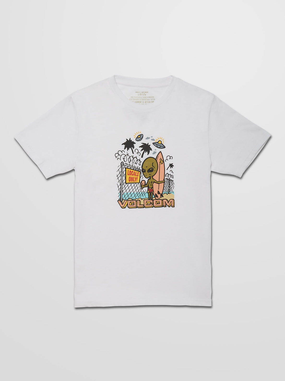 Ufoh T-shirt - WHITE - (BOYS) (C3532111_WHT) [F]