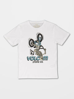 Skele Flip T-shirt - WHITE - (KIDS) (C3532238_WHT) [F]
