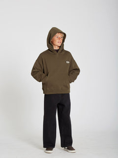 Watanite Hoodie - MILITARY - (KIDS) (C4132206_MIL) [F]