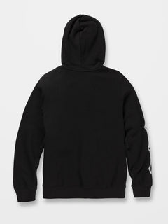 Iconic Stone Zip Hoodie - BLACK - (KIDS) (C4832230_BLK) [B]