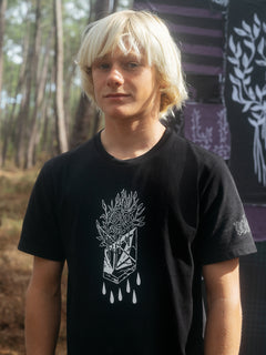 Vaderetro T-shirt - BLACK - (KINDER)