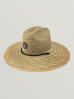 Quarter Straw Hat - Natural (D5521702_NAT) [F]