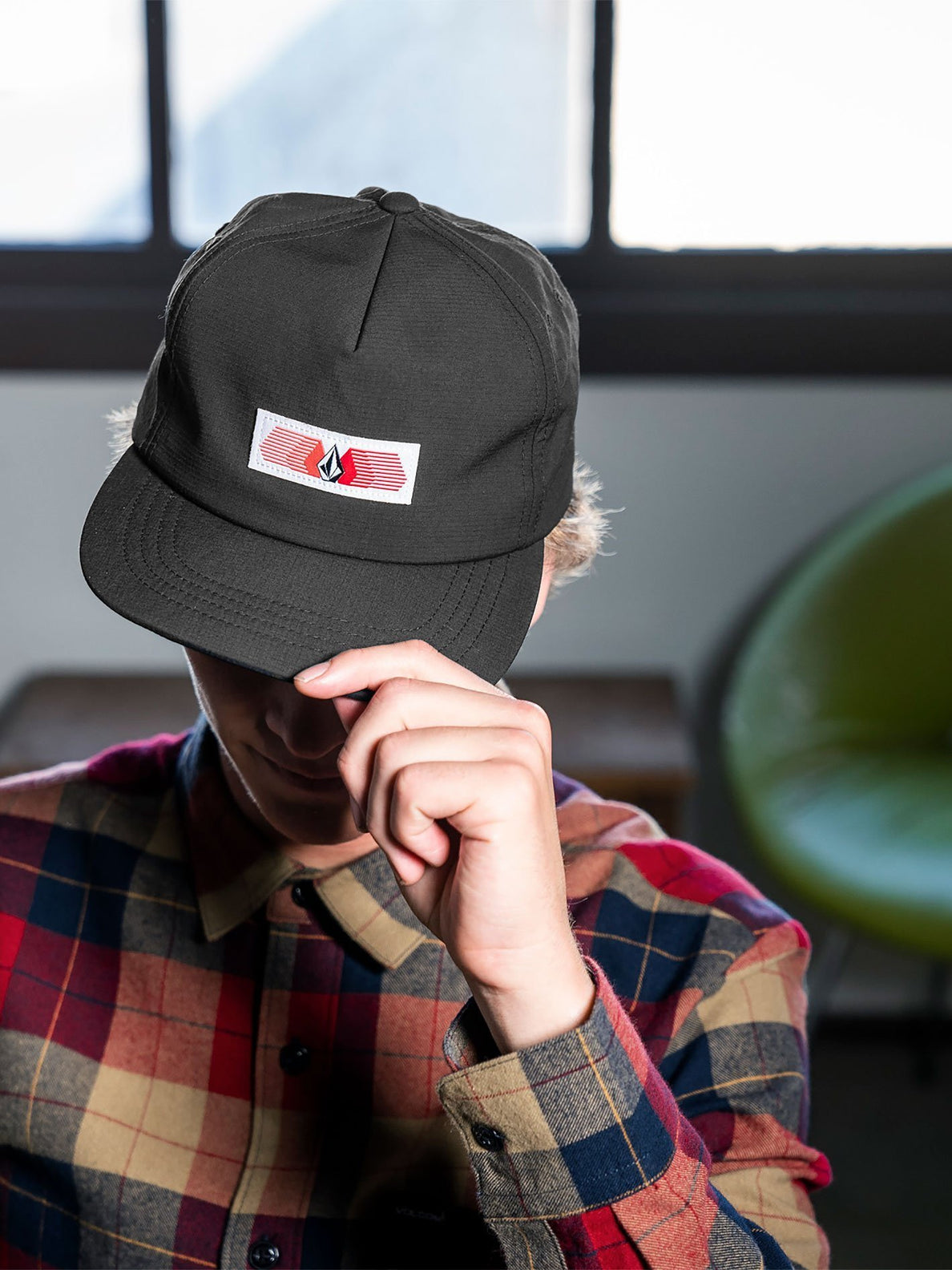 Blurr Cap - BLACK (D5532003_BLK) [3581]