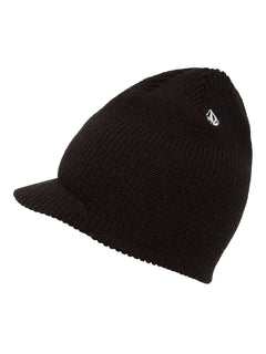 FULL STONE VISOR BEANIE (D5832001_BLK) [B]