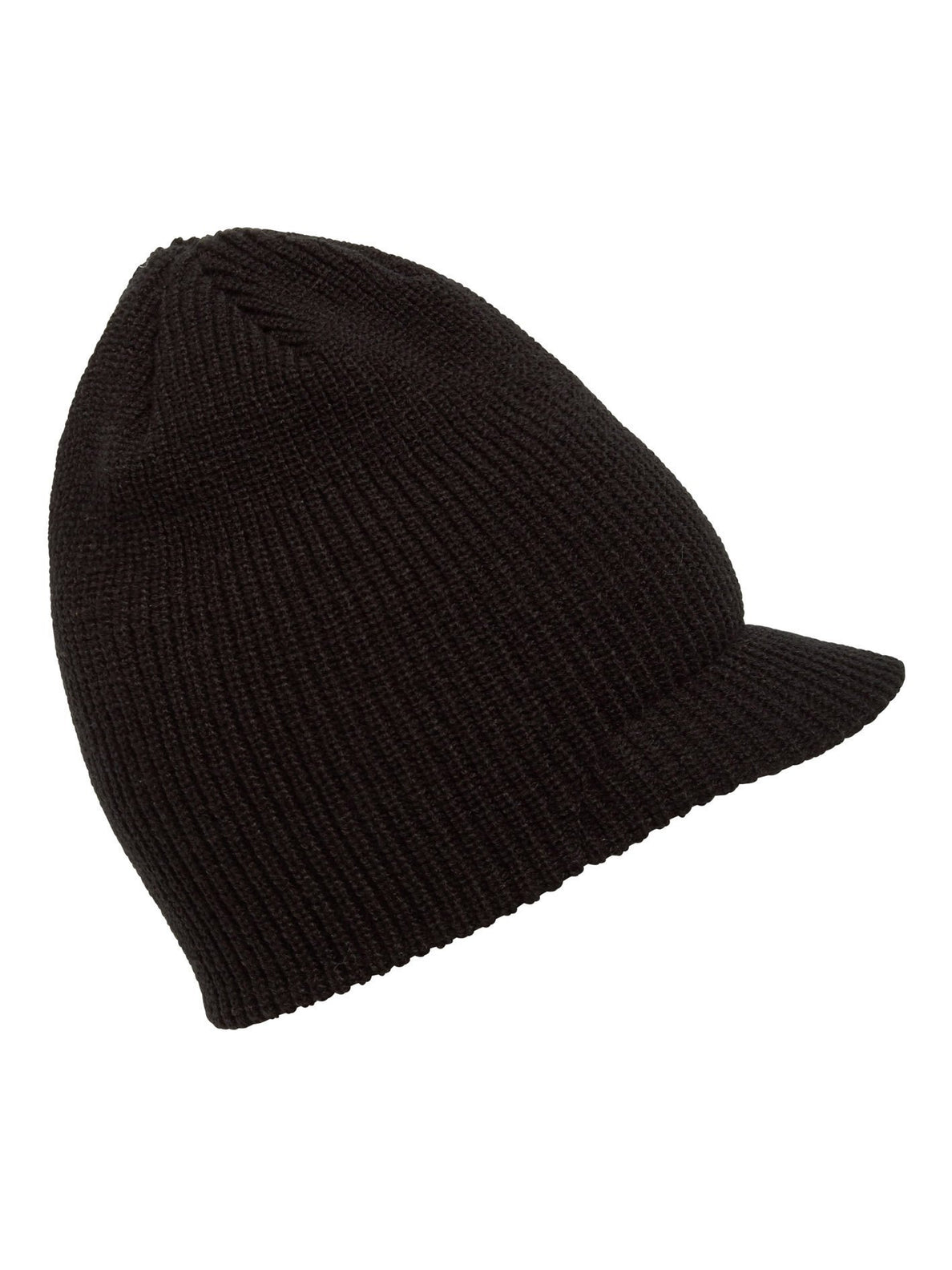 FULL STONE VISOR BEANIE (D5832001_BLK) [F]