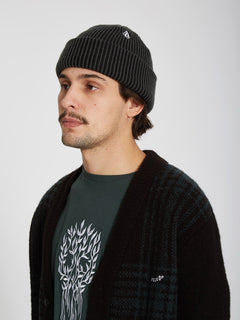 Full Stone Cuff Beanie - CEDAR GREEN (D5832200_CDG) [F]