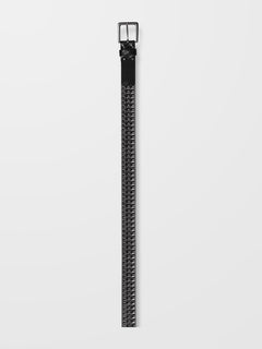 V ENT LEATHER BELT (D5932300_BLK) [B]