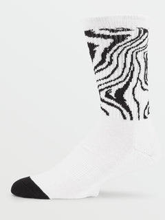 Vibes Socks - BLACK STRIPE (D6302003_BKS) [1]