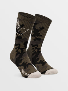 Vibes Socks - Military (D6302003_MIL) [F]
