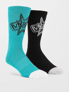 Volcom Ent Socks - TEMPLE TEAL (D6312301_TMT) [F]