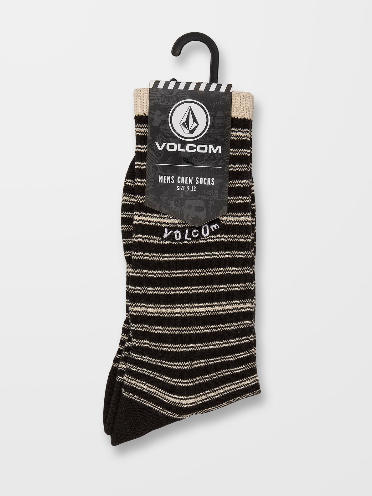 Stripes Socks - BLACK (D6312305_BLK) [B]
