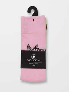 Volcom Ent Socks - REEF PINK (E6312300_RFP) [9]