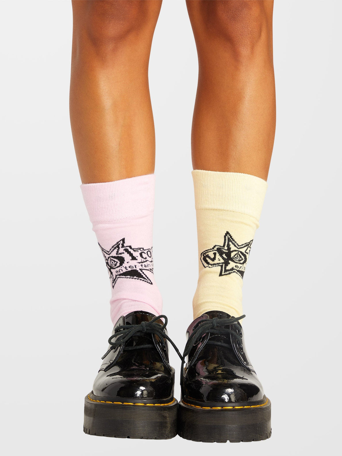 Volcom Ent Socks - REEF PINK (E6312300_RFP) [B]