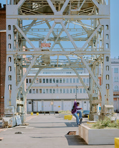 Featured Artist Max Loeffler Sweatshirt - VIOLET INDIGO