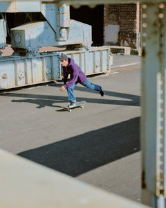 Featured Artist Max Loeffler Sweatshirt - VIOLET INDIGO