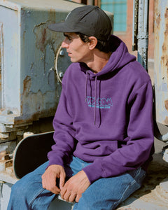 Featured Artist Max Loeffler Sweatshirt - VIOLET INDIGO