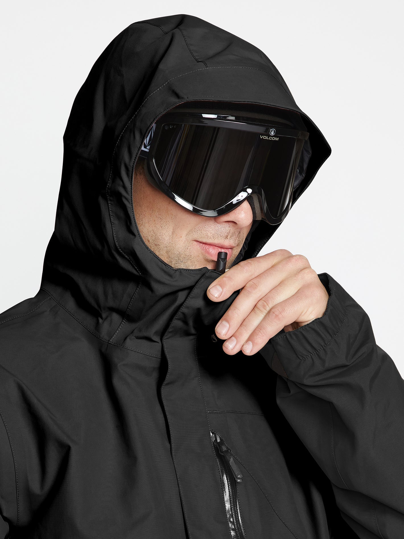 L Gore-Tex Jacket - Black | Volcom Switzerland