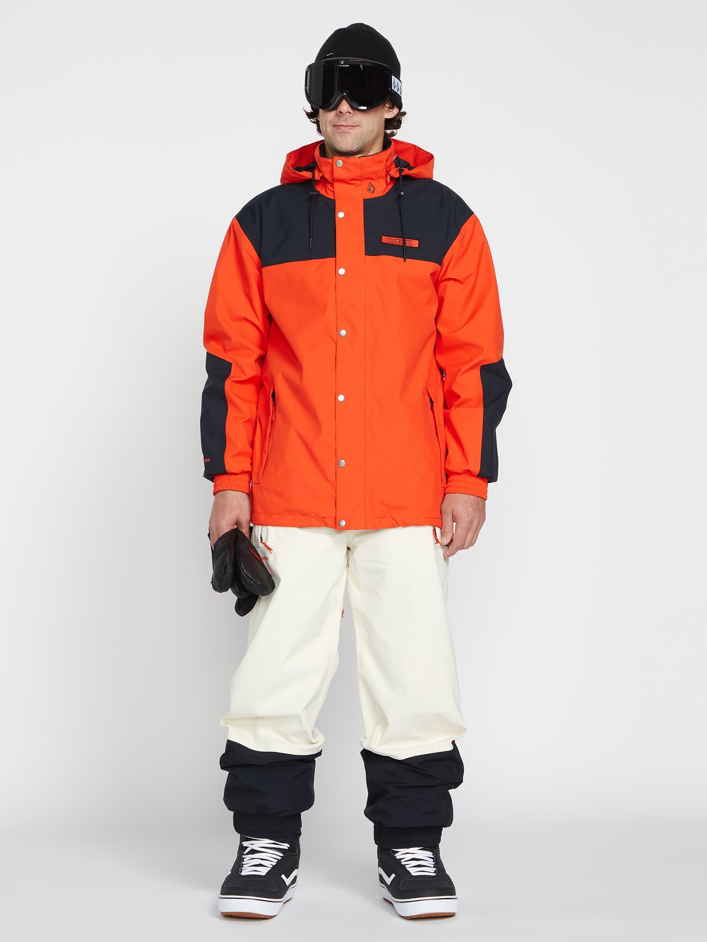 Longo Gore-Tex Jacket - Orange Shock | Volcom Switzerland