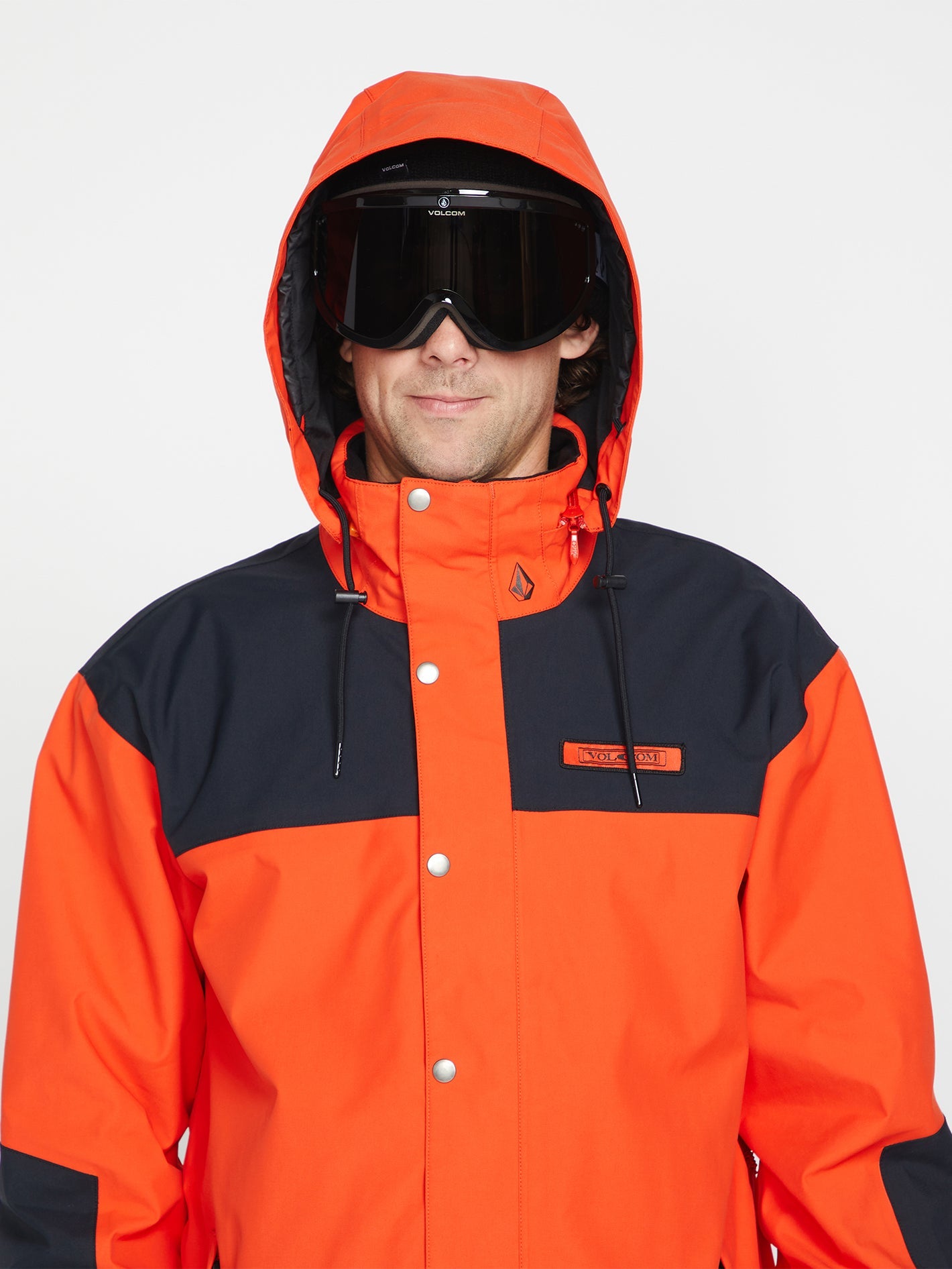 Longo Gore-Tex Jacket - Orange Shock | Volcom Switzerland