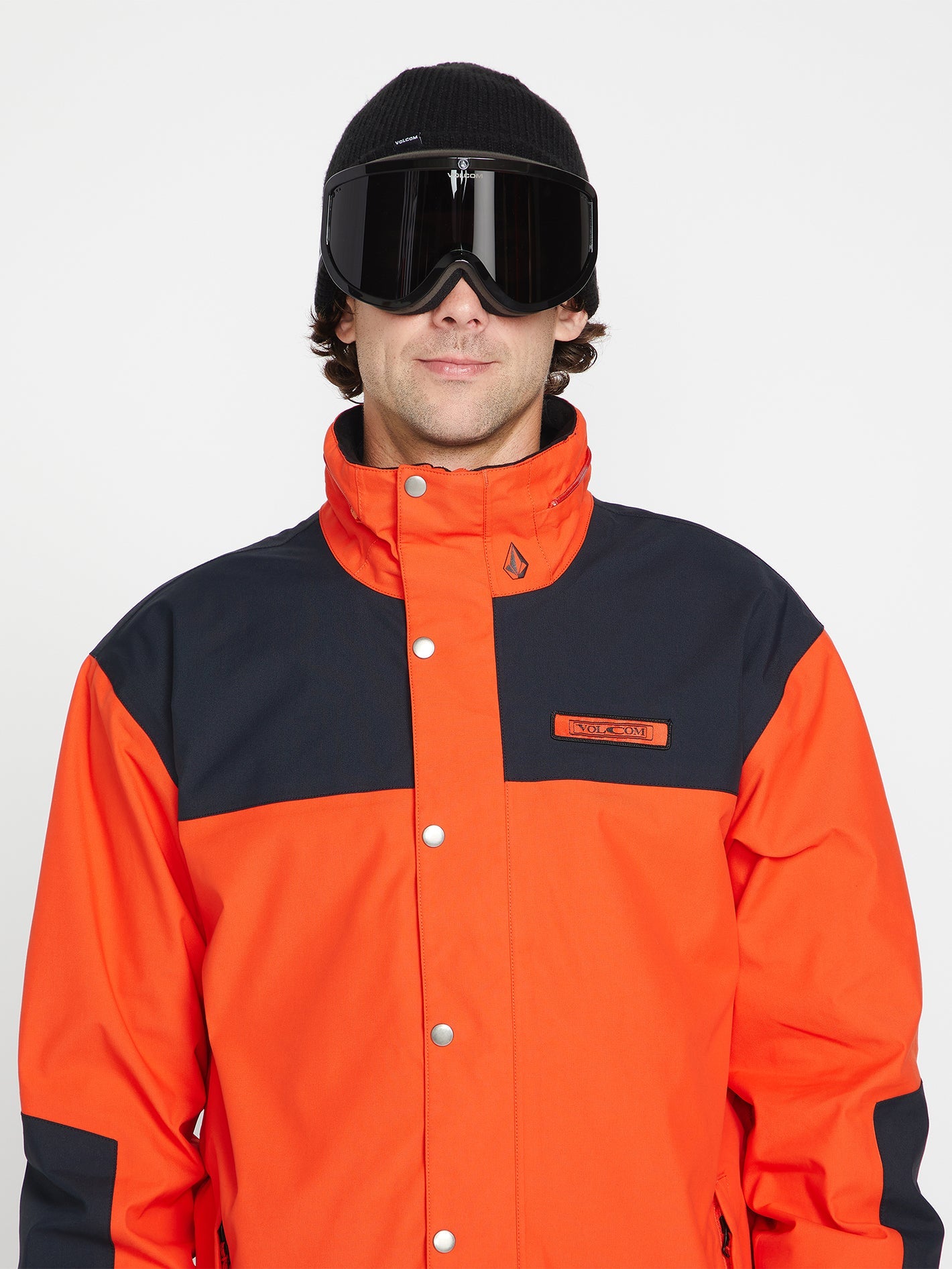 Longo Gore-Tex Jacket - Orange Shock | Volcom Switzerland
