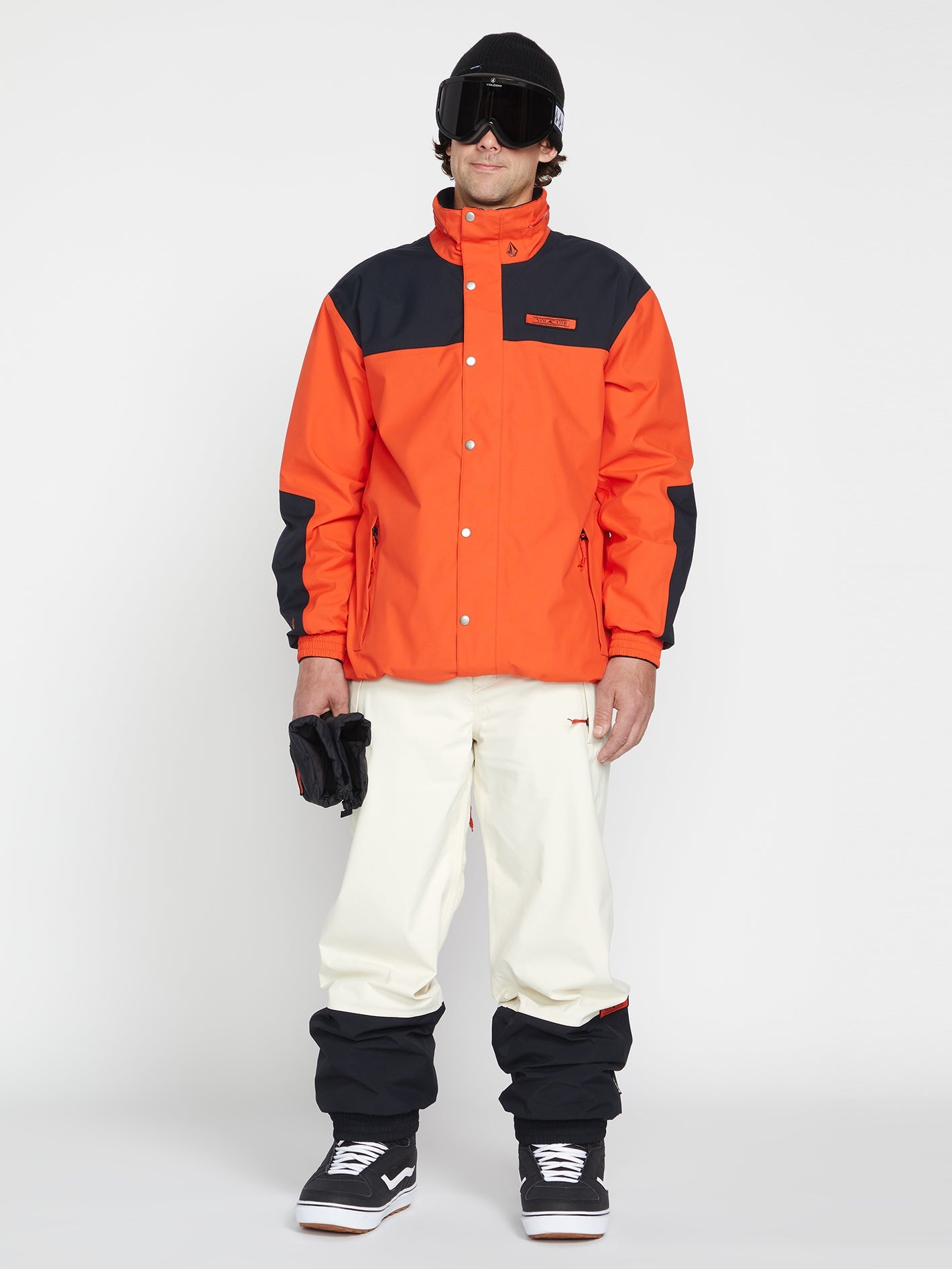Longo Gore-Tex Jacket - Orange Shock | Volcom Switzerland