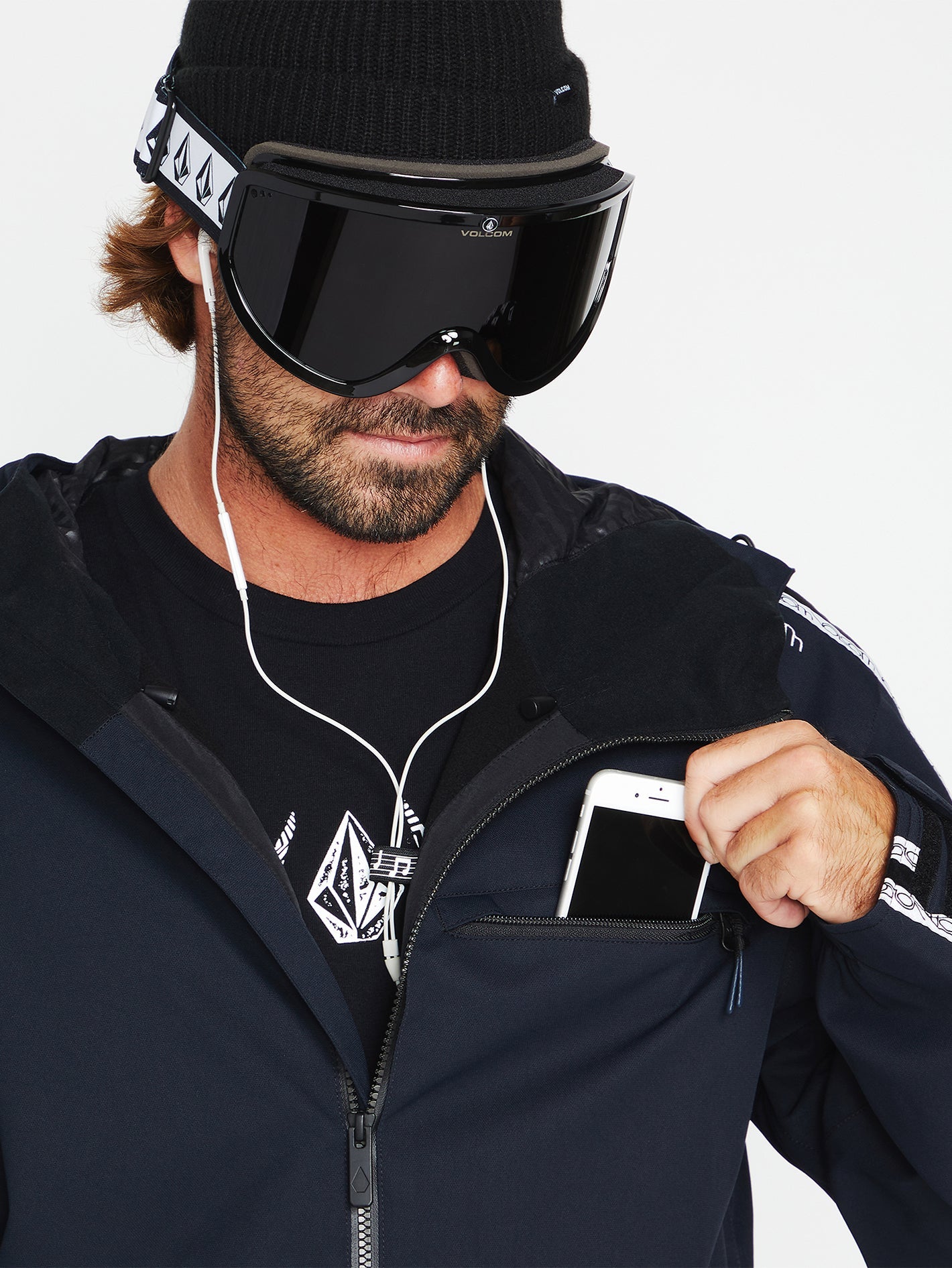 Nightbreaker Jacket - Black | Volcom Switzerland