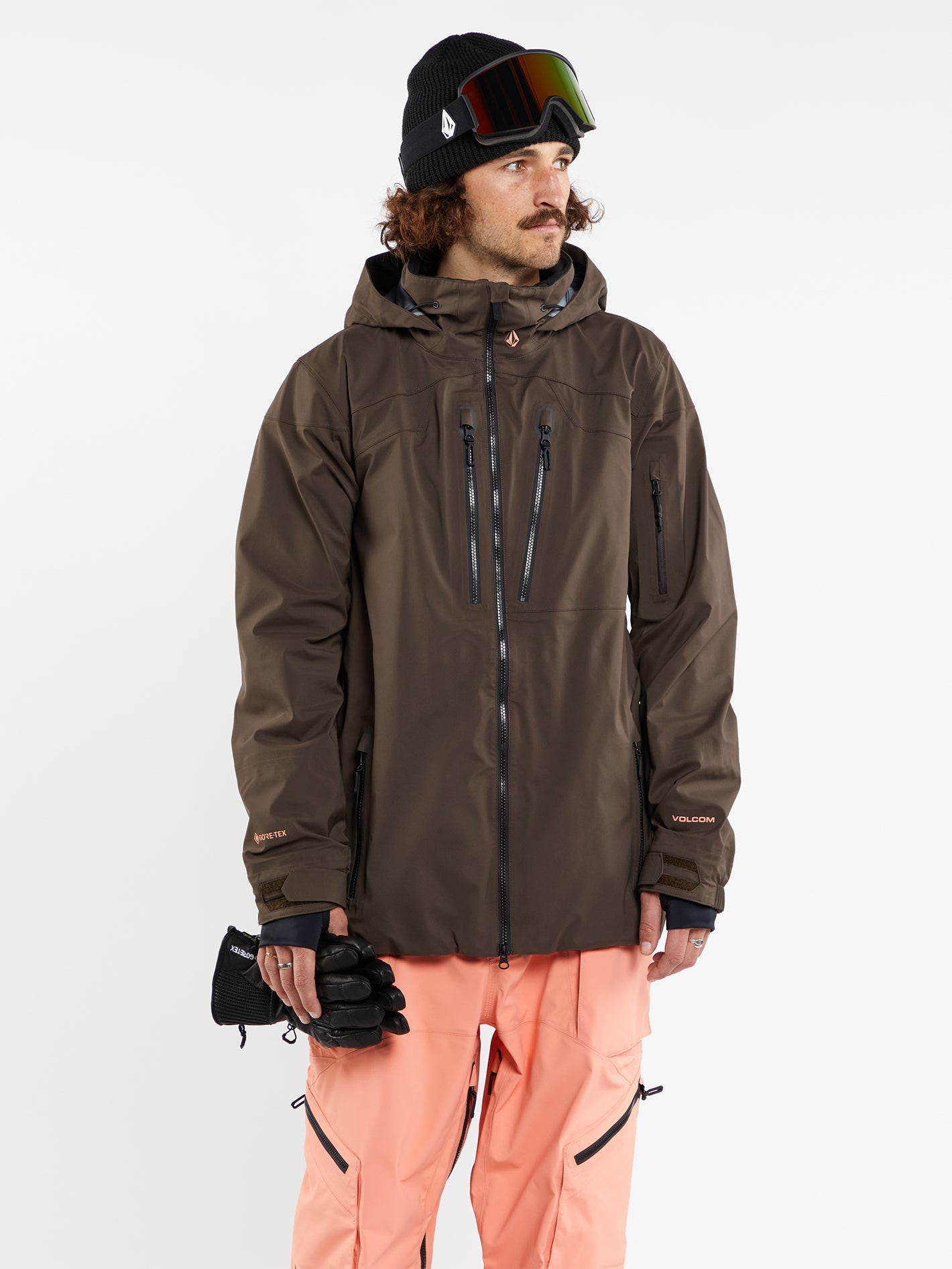 Guch Stretch Gore-Tex Jacke - BROWN - Herren - Volcom Schweiz
