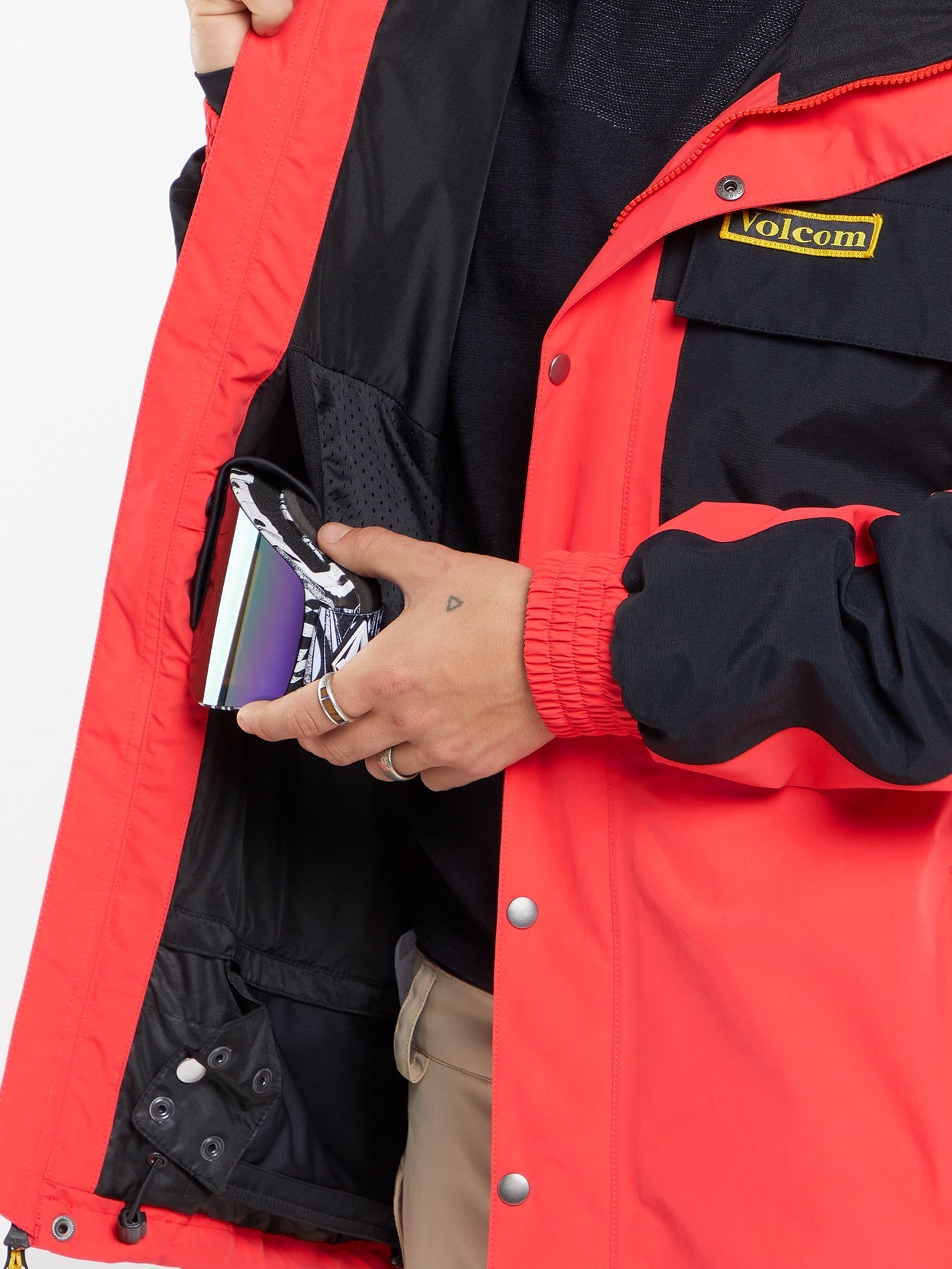 Longo Gore-Tex Jacke - ORANGE - Herren - Volcom Schweiz