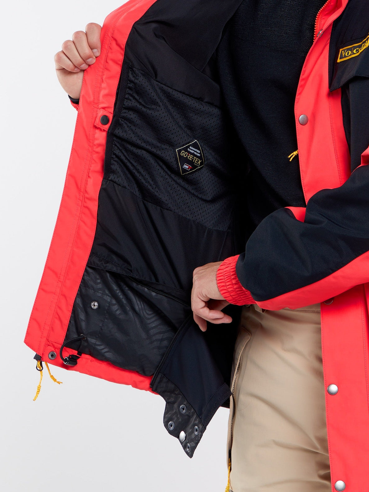 Longo Gore-Tex Jacke - ORANGE