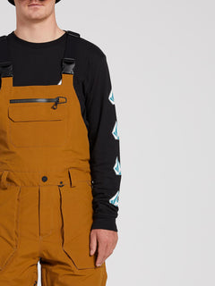 Rain GORE-TEX Bib Overall - Black Red (G1351902_BRD) [2]