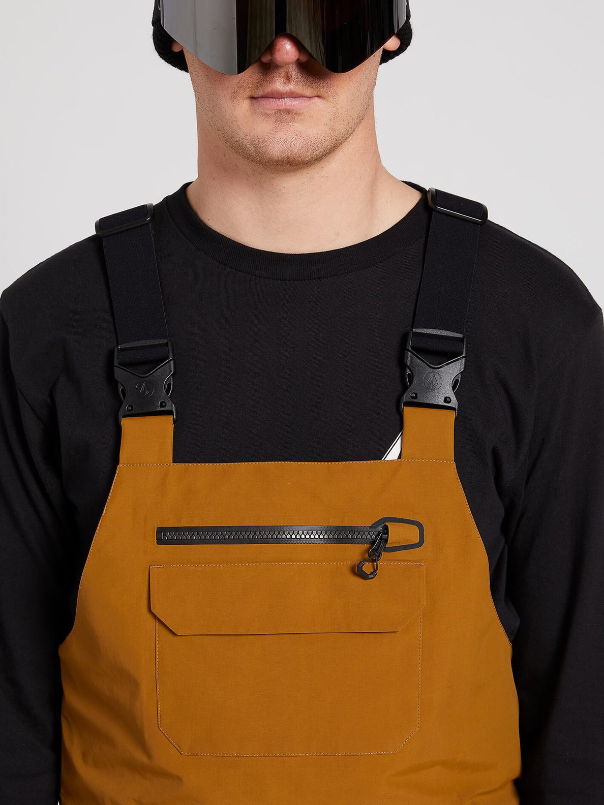 Rain GORE-TEX Bib Overall - Black Red (G1351902_BRD) [3]