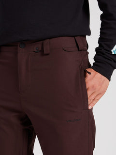 Freakin Snow Chino Pants - Black Red (G1351912_BRD) [1]