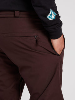 Freakin Snow Chino Pants - Black Red (G1351912_BRD) [2]